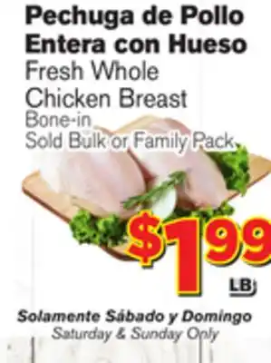 El Super Fresh Fresh Whole Chicken Breast offer