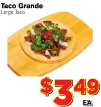 El Super Fresh Taco Large offer