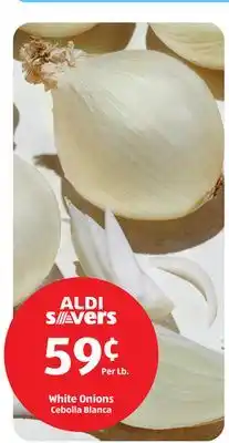 Aldi White Onions offer