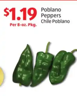 Aldi Poblano Peppers offer