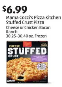 Aldi Mama Cozzi's Pizza Kitchen Stuffed Crust Pizza Cheese or Chicken Bacon Ranch offer