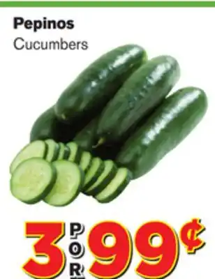 El Super Fresh Cucumbers offer