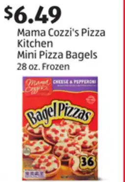 Aldi Mama Cozzi's Pizza Kitchen Mini Pizza Bagels offer