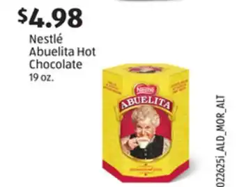 Aldi Nestlé Abuelita Hot Chocolate offer