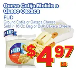 El Super Fresh Ground Cotija or Oaxaca Cheese offer