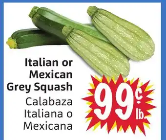 Foodmaxx Italian or Mexican Grey Squash offer