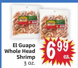 Foodmaxx El Guapo Whole Head Shrimp offer