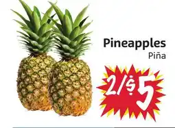 Foodmaxx Pineapples offer