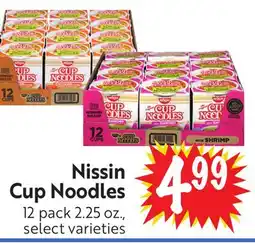 Foodmaxx Nissin Cup Noodles offer