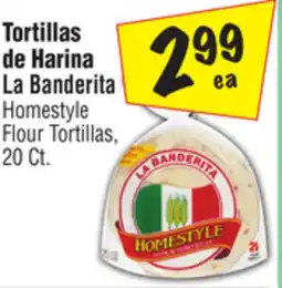 El Super Homestyle Flour Tortillas offer