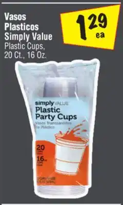 El Super Plastic Cups offer