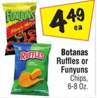 El Super Ruffles or Funyuns Chips offer