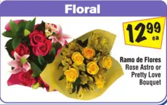 El Super Rose Astro or Pretty Love Bouquet offer