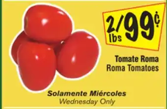 El Super Roma Tomatoes offer