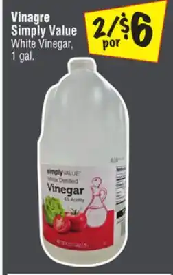 El Super White Vinegar offer