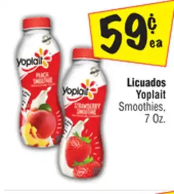 El Super Yoplait Smoothies offer