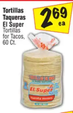 El Super Tortillas for Tacos offer