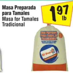 El Super Masa for Tamales Tradicional offer