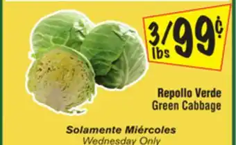 El Super Green Cabbage offer