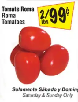 El Super Roma Tomatoes offer