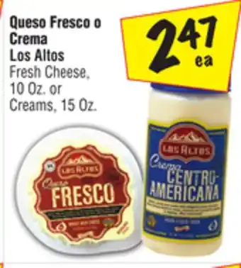 El Super Los Altos Fresh Cheese offer