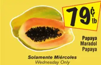 El Super Maradol Papaya offer