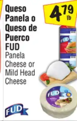 El Super Panela Cheese or Mild Head Cheese offer