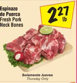 El Super Fresh Pork Neck Bones offer