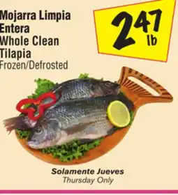 El Super Whole Clean Tilapia offer