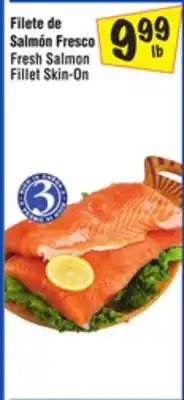 El Super Fresh Salmon Fillet Skin-On offer