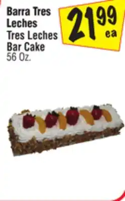 El Super Tres Leches Bar Cake offer