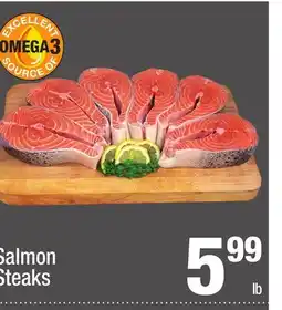 Super King Markets Salmon Steaks offer