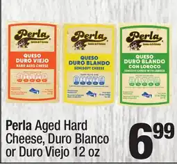 Super King Markets Perla Aged Hard Cheese, Duro Blanco or Duro Viejo offer