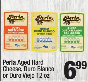 Super King Markets Perla Aged Hard Cheese, Duro Blanco or Duro Viejo offer