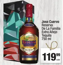 Super King Markets Jose Cuervo Reserva De La Familia Extra Añejo Tequila offer