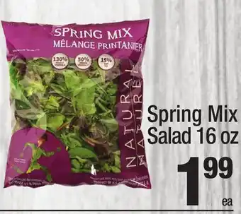 Super King Markets Spring Mix Salad offer