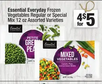 Super King Markets Essential Everyday Frozen Vegetables offer