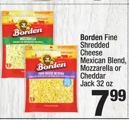 Super King Markets Borden Fine Shredded Cheese offer