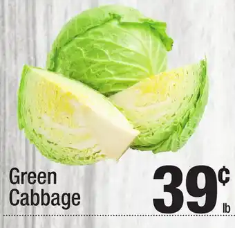 Super King Markets Green Cabbage offer