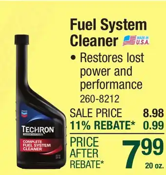 Menards Chevron Techron Complete Fuel System Cleaner - 20 oz offer