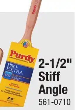 Menards Purdy Pro-Extra Glide 2-1/2 Nylon/Polyester/Chinex Angle Paint Brush offer