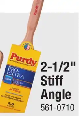 Menards Purdy Pro-Extra Glide 2-1/2 Nylon/Polyester/Chinex Angle Paint Brush offer