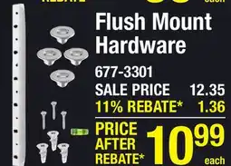 Menards Delta Easy-Cleat Flush Mounting Hardware for Small Mirrors offer