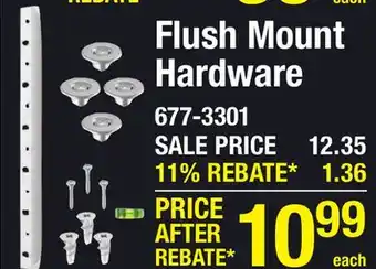 Menards Delta Easy-Cleat Flush Mounting Hardware for Small Mirrors offer