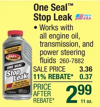 Menards Bar's Leaks One Seal Stop Leak - 11 oz offer