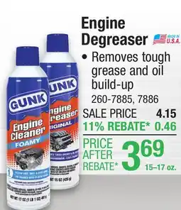 Menards Gunk Engine Degreaser - 15 oz offer