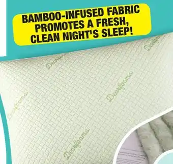 Menards Dearfoams Bamboo Pillow offer