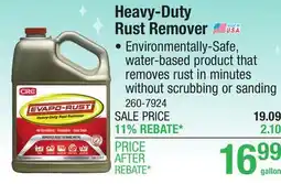 Menards Evapo-Rust Super Safe Rust Remover - 1 Gallon offer