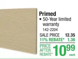 Menards LP SmartSide 3/8 x 8 x 16' Textured Engineered Wood Lap Siding offer