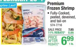 Menards Pacific Treasure Premium Shrimp - 16 oz offer